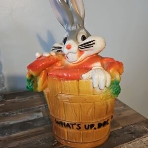 VINTAGE 1972 VINYL Bugs Bunny BANK